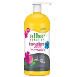 Alba Botanica Hawaiian Detox Volcanic Clay Body Wash