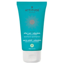 Attitude After Sun Melt-In Gel With Calendula - Mint & Cucumber