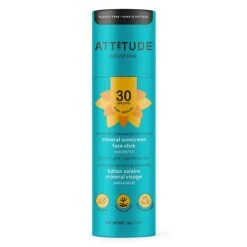 Attitude Baby & Kids Sunscreen Face Stick SPF30 - Fragrance-free
