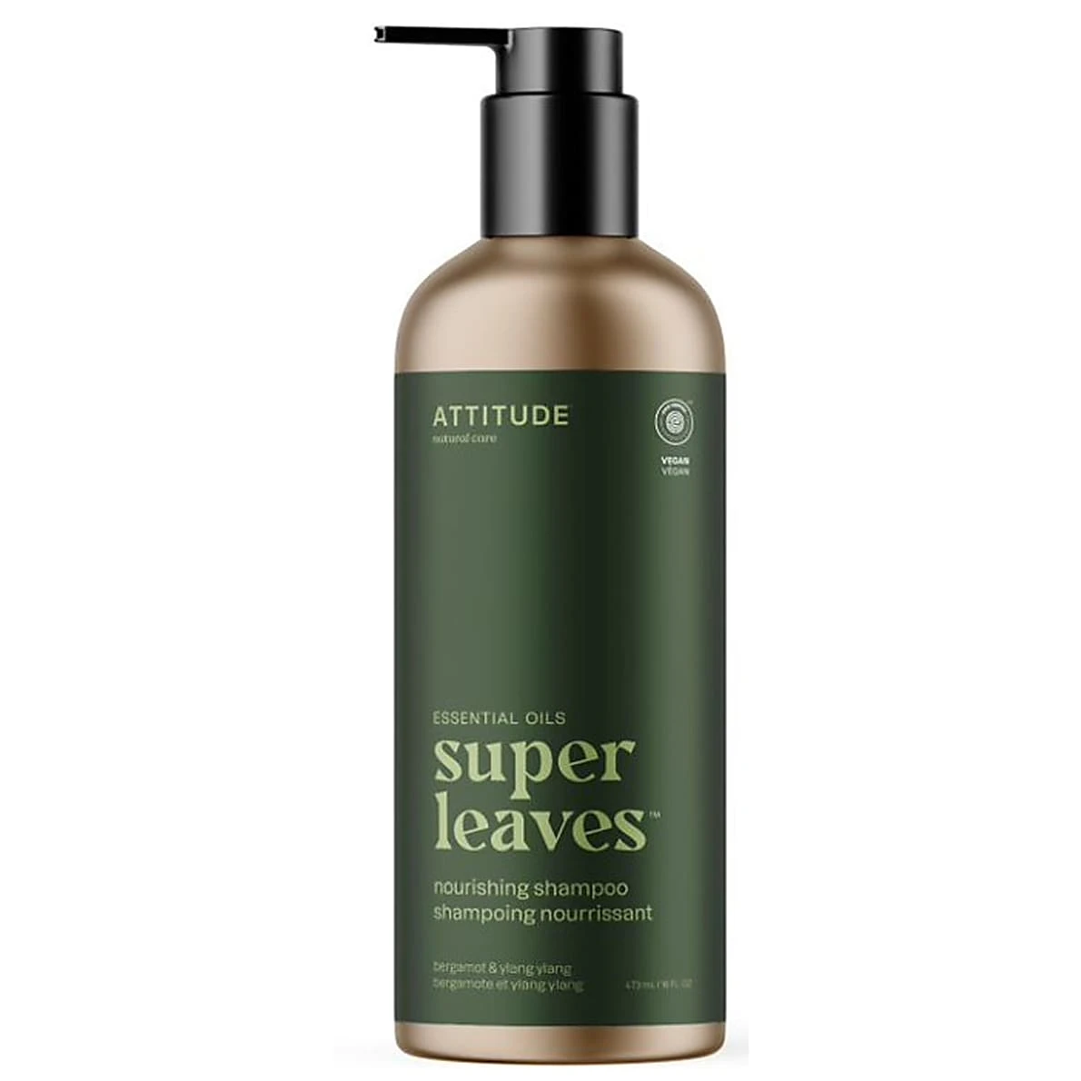 Attitude Super Leaves Essential Oils Nourishing Shampoo - Bergamot & Ylang Ylang 3 Attitude Super Leaves Essential Oils Nourishing Shampoo - Bergamot & Ylang Ylang