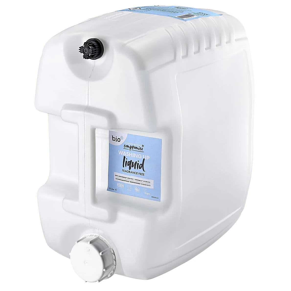 Bio-D Fragrance Free Concentrated Washing Up Liquid 20L 3 Bio-D Fragrance Free Concentrated Washing Up Liquid 20L