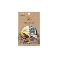 Bee's Wrap 2-pack Small - Honeycomb & Medium - Bees & Bears