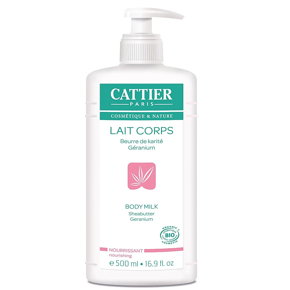 Cattier Shea Butter & Geranium Body Milk - 500 Ml 3 Cattier Shea Butter & Geranium Body Milk - 500 Ml