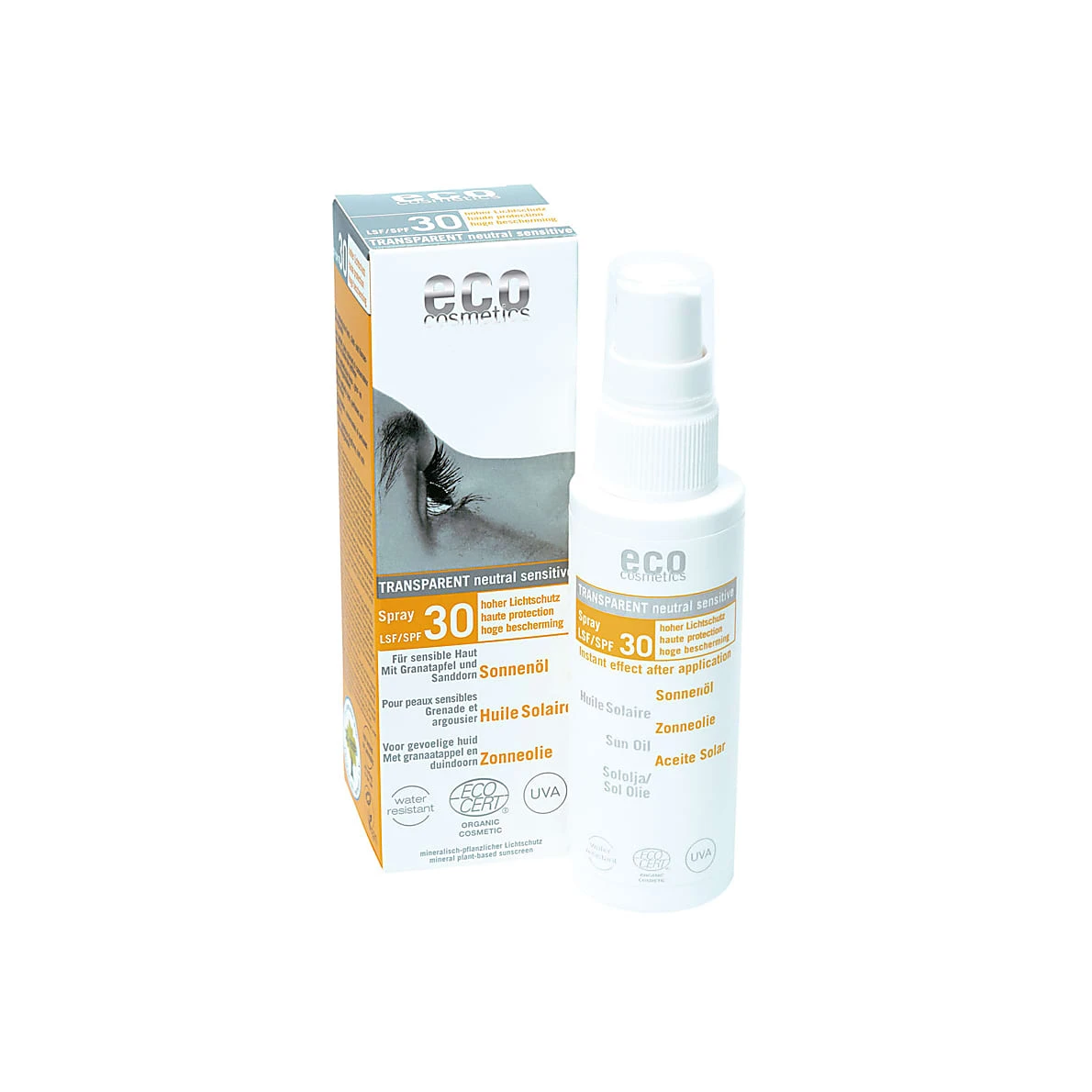 Eco Cosmetics Sun Oil Spray SPF30 3 Eco Cosmetics Sun Oil Spray SPF30