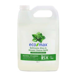 Eco-Max Bathroom, Glass & Shower Cleaner - Natural Spearmint 4L