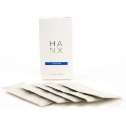 Hanx Ultra Thin Vegan Condom - Large Size (10 Pack)
