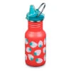 Klean Kanteen Children's Classic Sippy Bottle - Coral Strawberries -Big Green Smile Shop KKCLSNRWSIP355CS large@2x