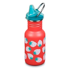 Klean Kanteen Children's Classic Sippy Bottle - Coral Strawberries