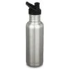 Klean Kanteen Classic Sport Cap Bottle - Brushed Stainless Steel -Big Green Smile Shop KKCLSSPRT800BRSH large@2x
