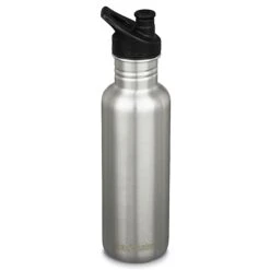 Klean Kanteen Classic Sport Cap Bottle - Brushed Stainless Steel