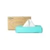 LastTissue Big Box - 18 Reusable Tissues - Turquoise -Big Green Smile Shop LTBBHERT large@2x