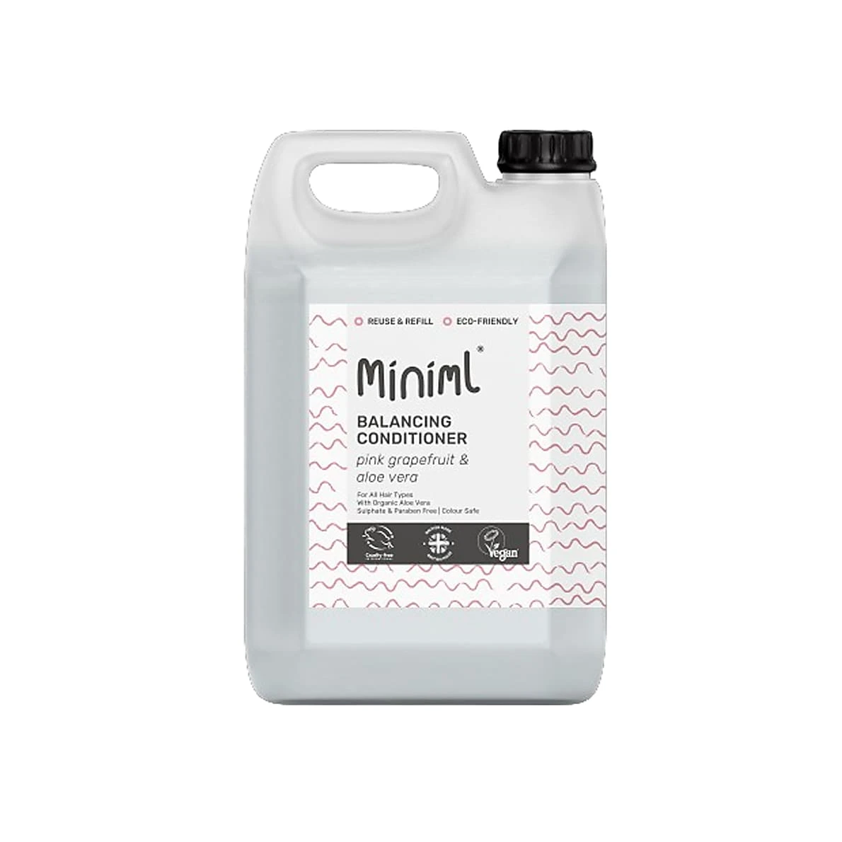 Miniml Pink Grapefruit & Aloe Vera Conditioner - 5L 3 Miniml Pink Grapefruit & Aloe Vera Conditioner - 5L
