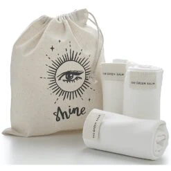 MOA - Magic Organic Apothecary Bamboo Cloth TRIO (in A Drawstring Bag)