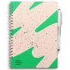 MOYU Erasble Notebook - Flashy Moss -Big Green Smile Shop MOYUFLAMOSA5 large@2x