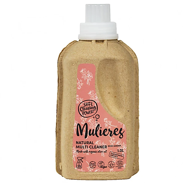 Mulieres Natural Organic Multi Cleaner - Rose Garden 1L 3 Mulieres Natural Organic Multi Cleaner - Rose Garden 1L
