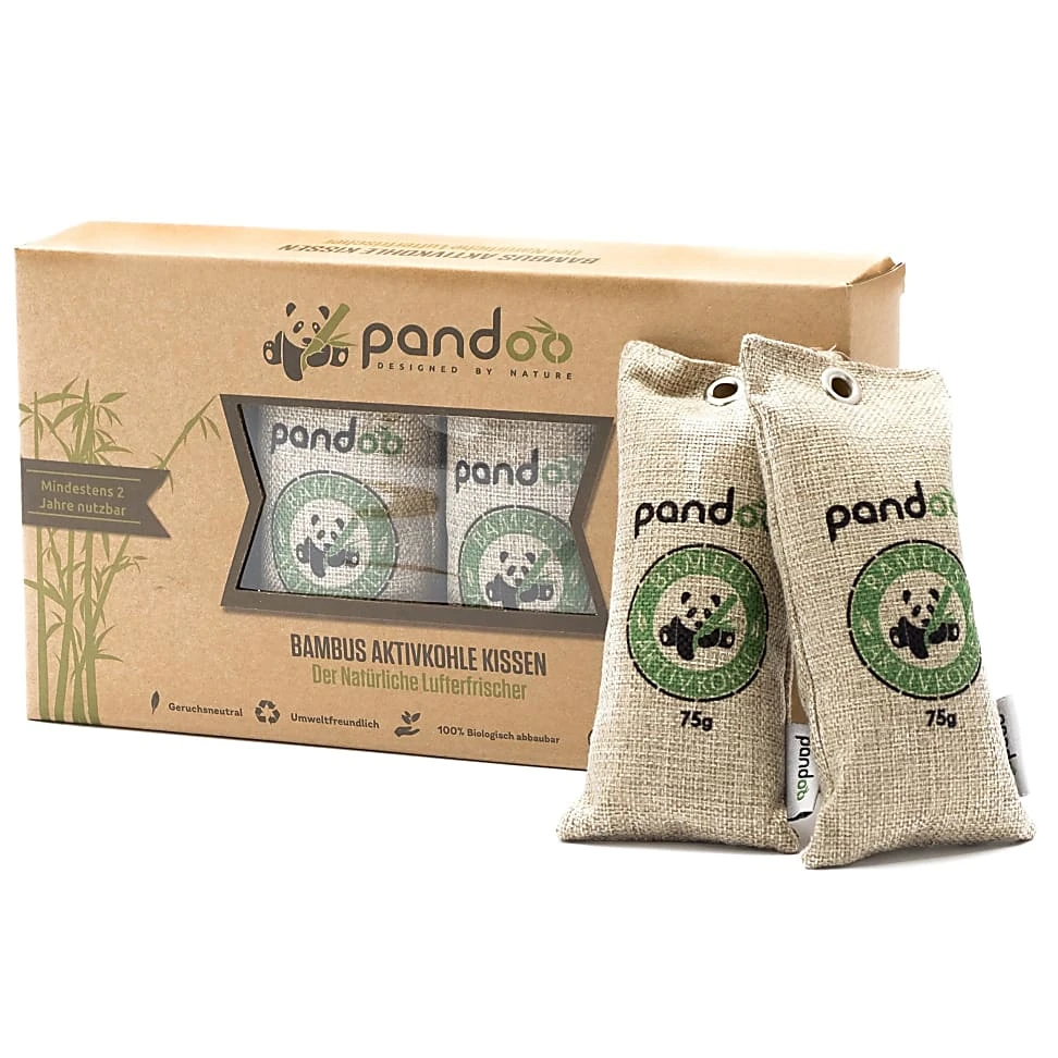 Pandoo Bamboo Air Freshener 4 X 75g 3 Pandoo Bamboo Air Freshener 4 X 75g