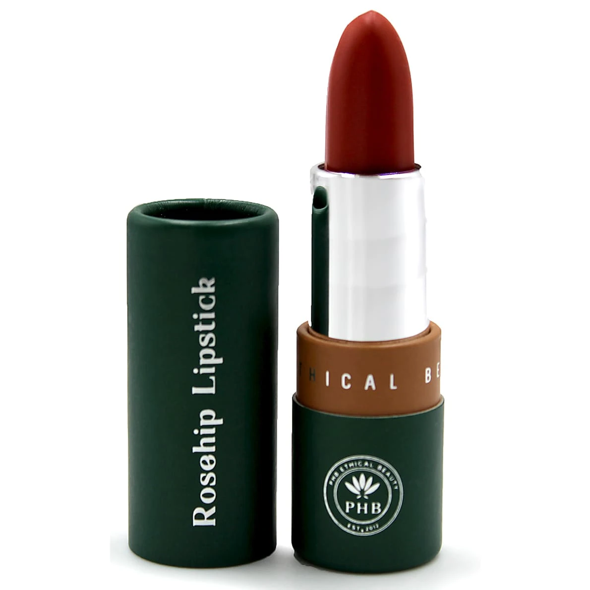PHB Ethical Beauty Demi-Matte Organic Rosehip Lipstick - Passion 3 PHB Ethical Beauty Demi-Matte Organic Rosehip Lipstick - Passion