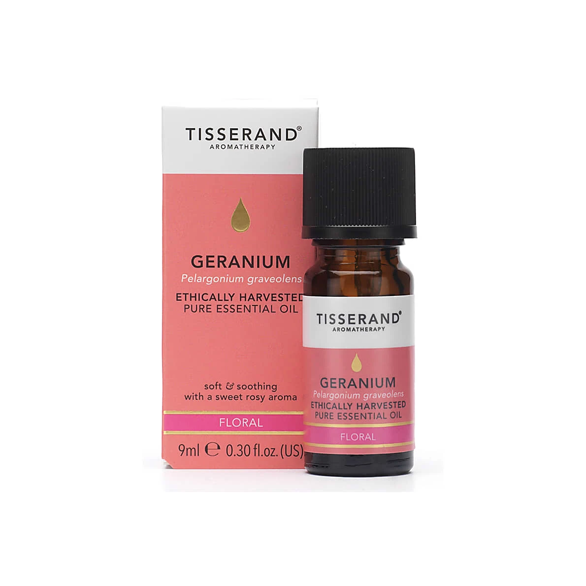 Tisserand Geranium Ethically Harvested Essential Oil 9ml 3 Tisserand Geranium Ethically Harvested Essential Oil 9ml
