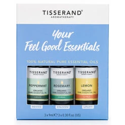 Tisserand Your Feel Good Essentials (Lemon, Rosemary, Peppermint)