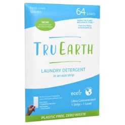 Tru Earth Laundry Eco-Strips Fresh Linen (64 Washes)