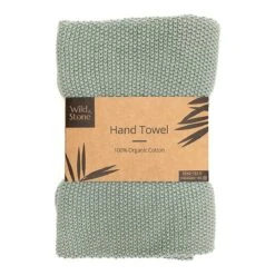 Wild & Stone Hand Towels - Moss Green