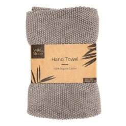 Wild & Stone Hand Towels - Dove Grey
