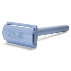 Wild & Stone Safety Razor For Women & Men - Blue -Big Green Smile Shop WASRAZORBLUE large 1