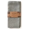 Wild & Stone Organic Cotton Tea Towels Set Of 2 - Moss Green